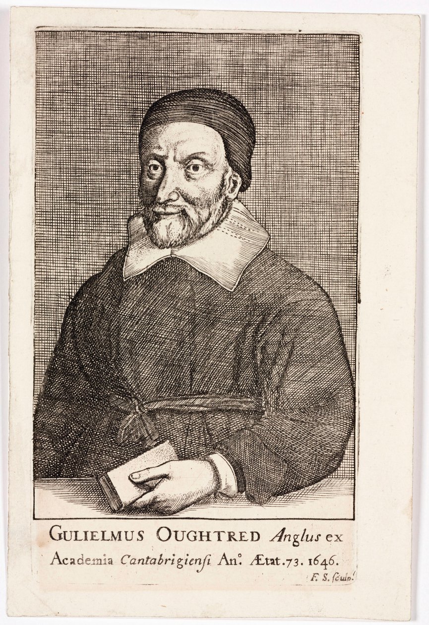 William Oughtred, matemático inglés de Unbekannt