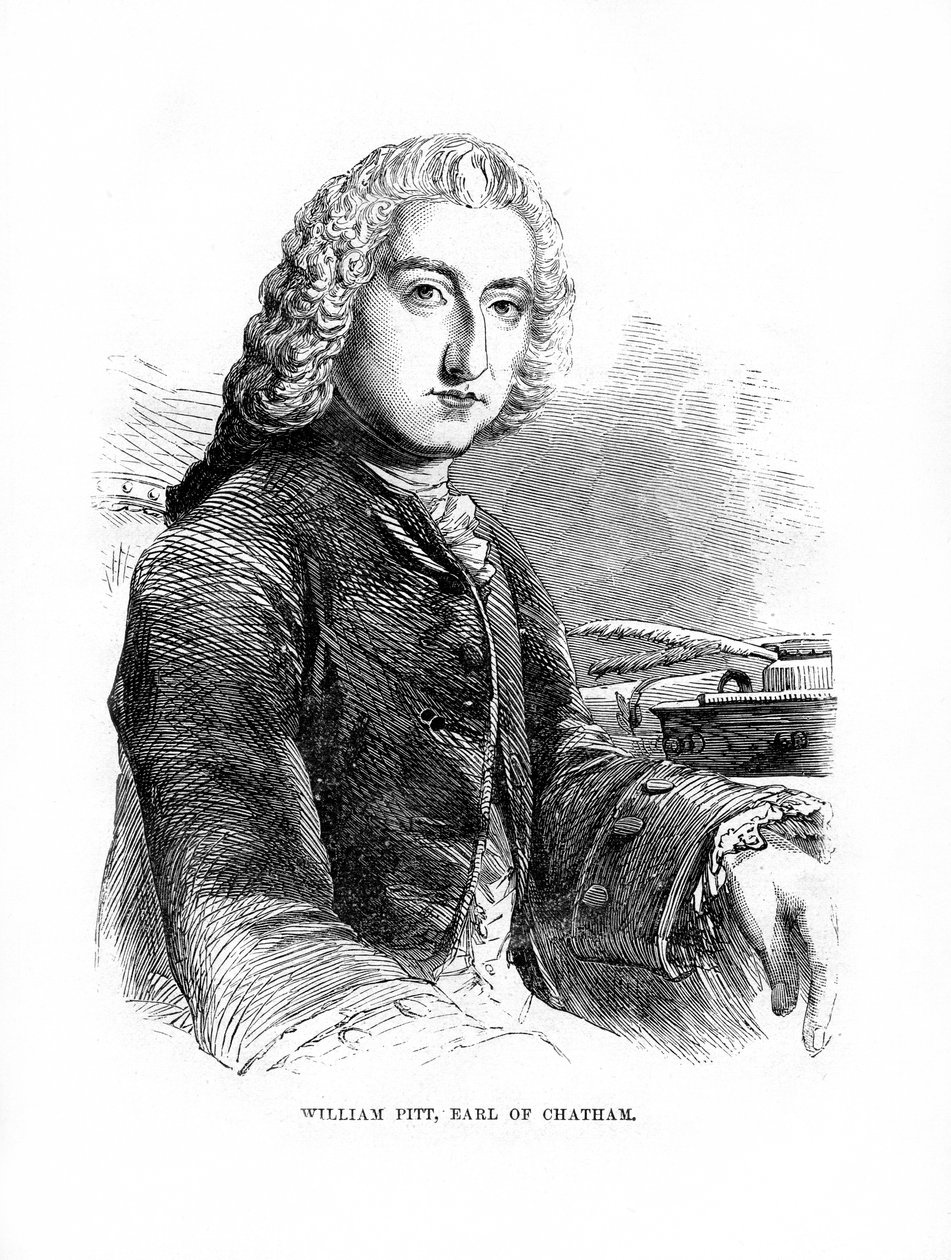 William Pitt, primer conde de Chatham, estadista whig británico, 1872 de Unbekannt