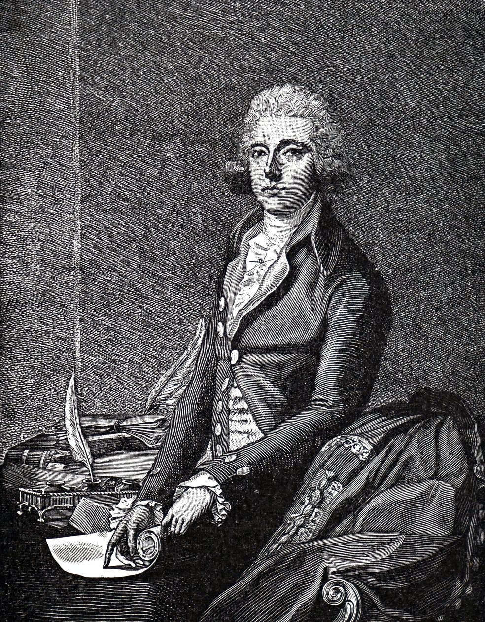 William Pitt el Joven de Unbekannt