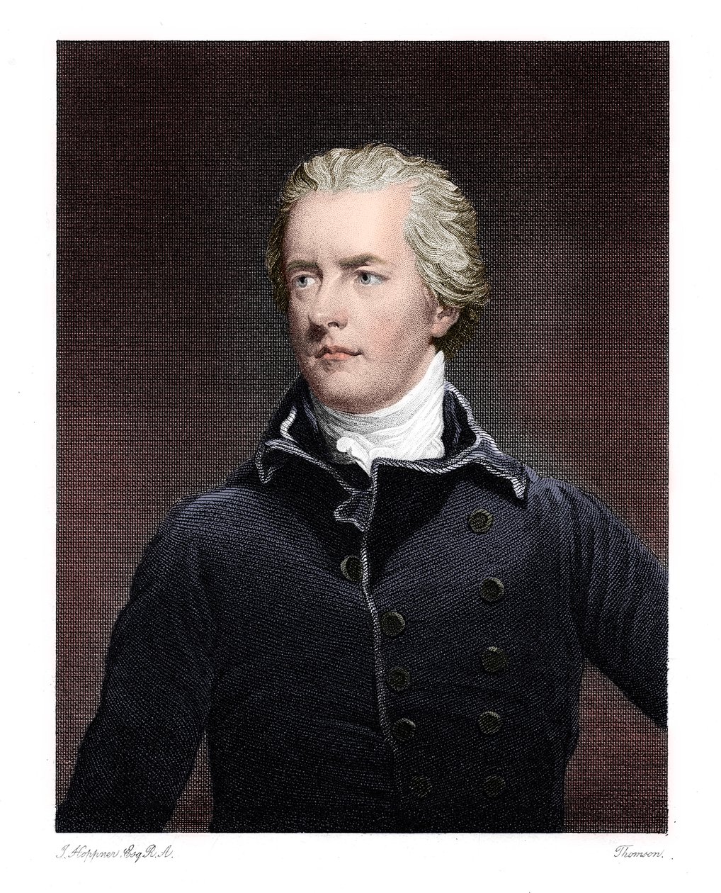 William Pitt el Joven, estadista británico de Unbekannt
