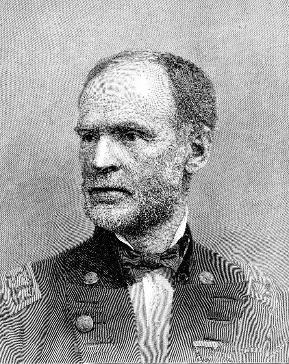 William Tecumseh Sherman, soldado estadounidense de Unbekannt