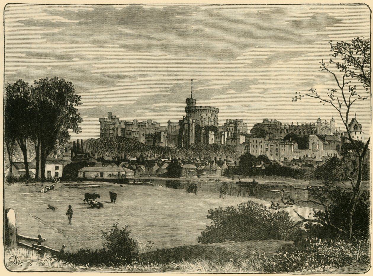 Windsor, desde el Brocas, 1898 de Unbekannt