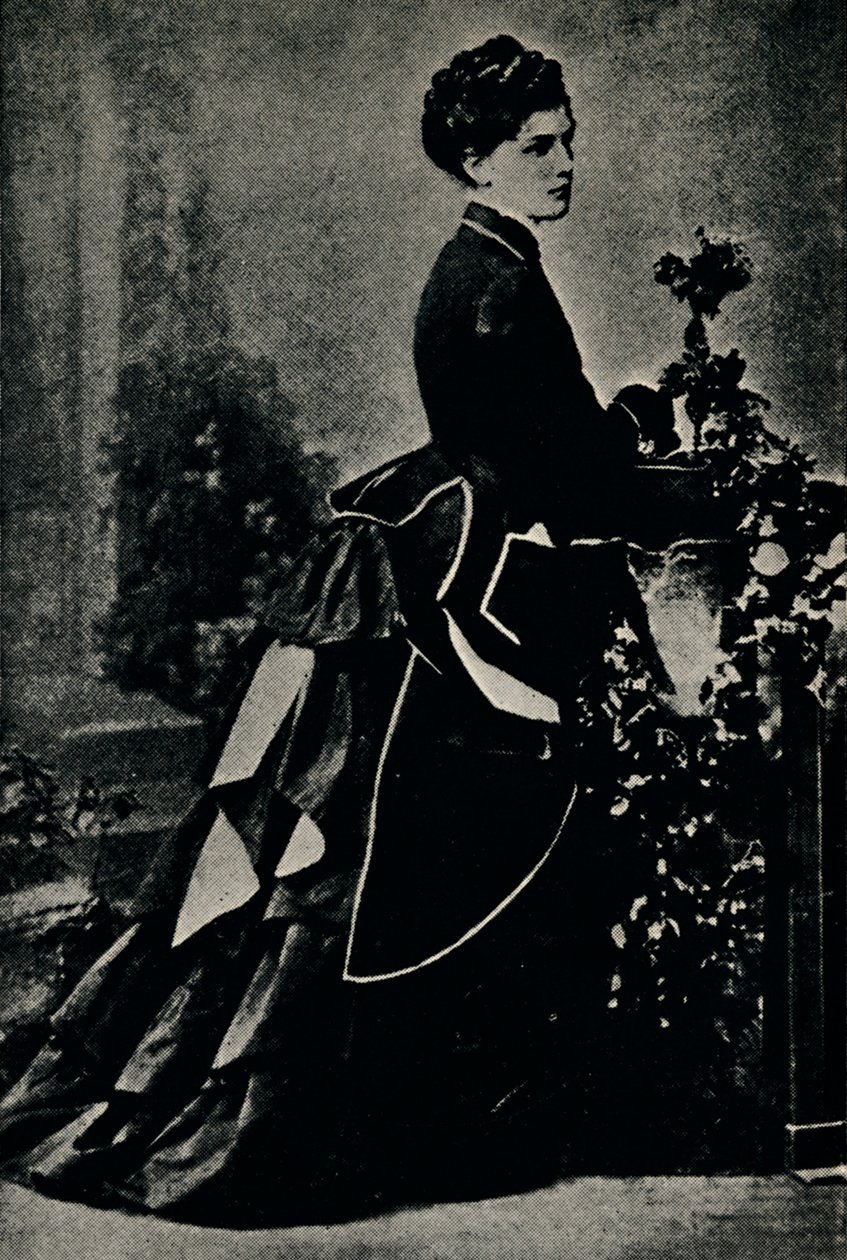 La madre estadounidense de Winston Churchill, c1880s, 1945 de Unbekannt