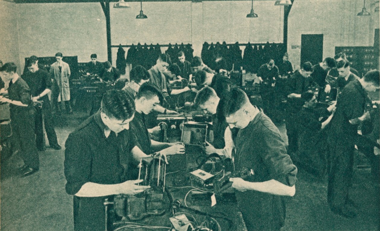 Taller de mecánica de operador inalámbrico, 1940 de Unbekannt