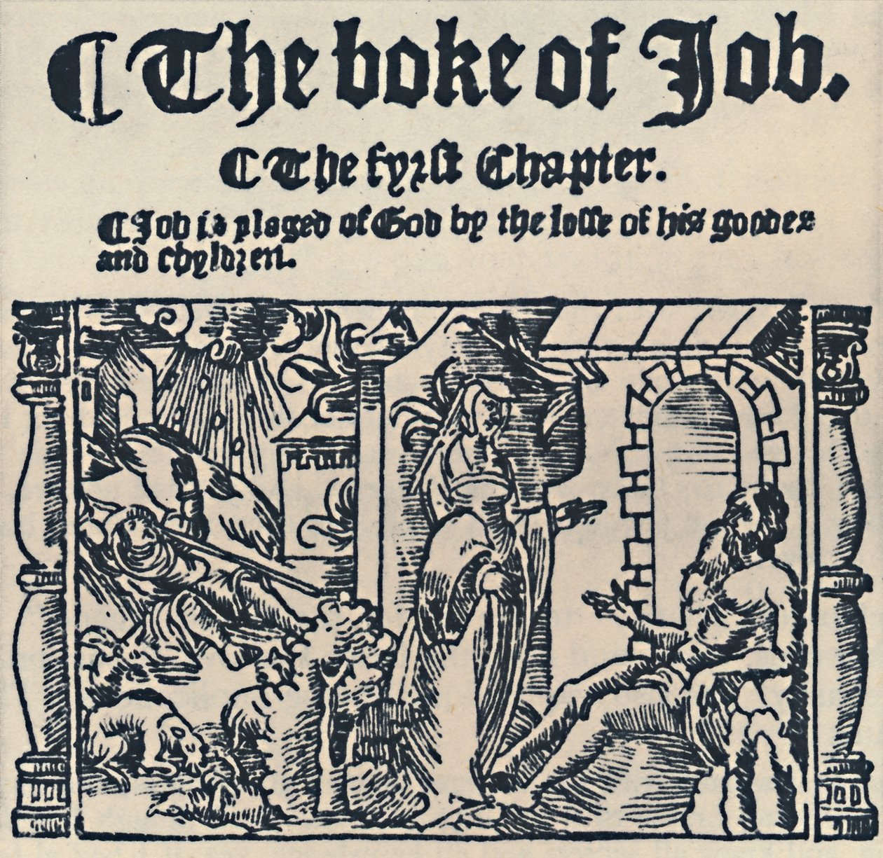 Xilografía de la Gran Biblia, 1539, 1539, 1947 de Unbekannt