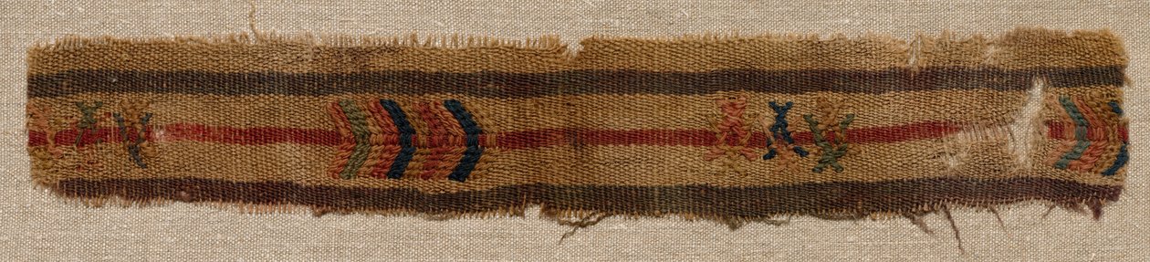 Bordado de lana, siglos VII-VIII de Unbekannt
