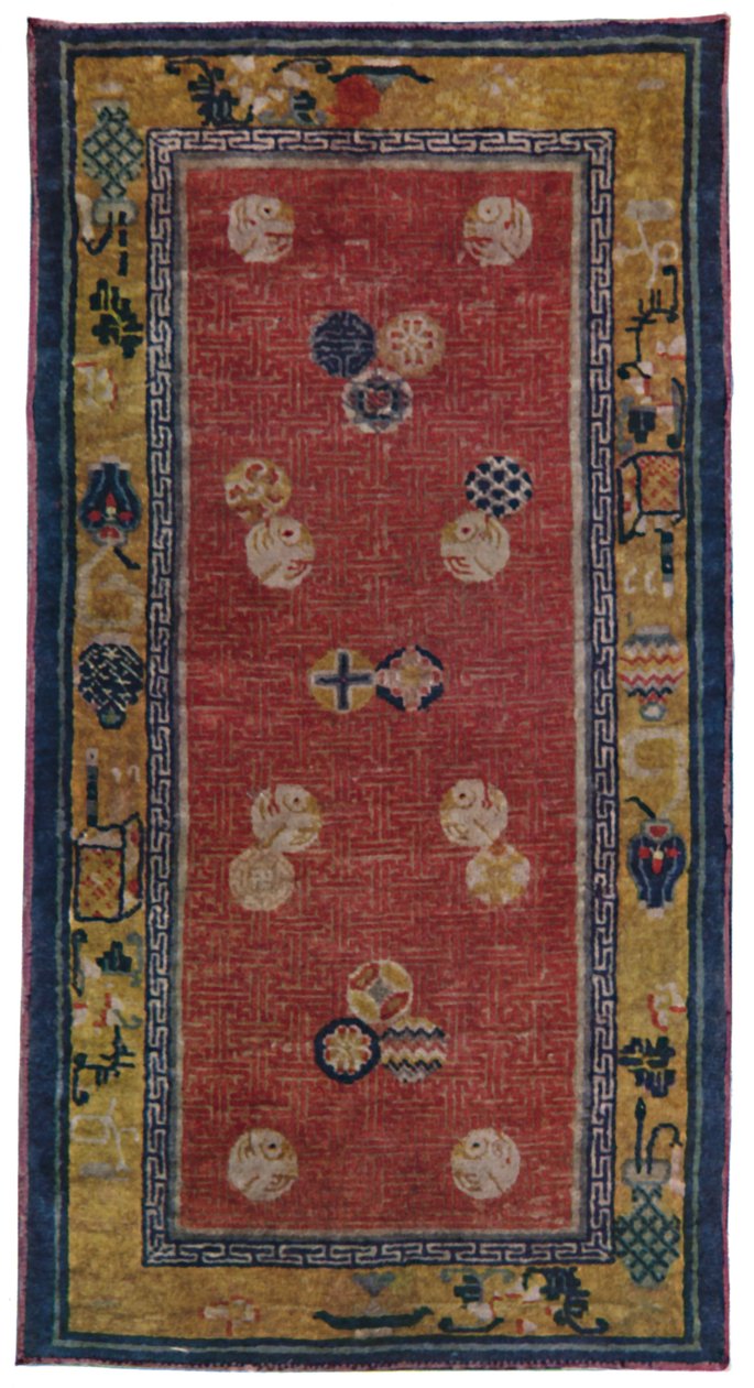 Alfombra de lana. Norte de China, 1927 de Unbekannt