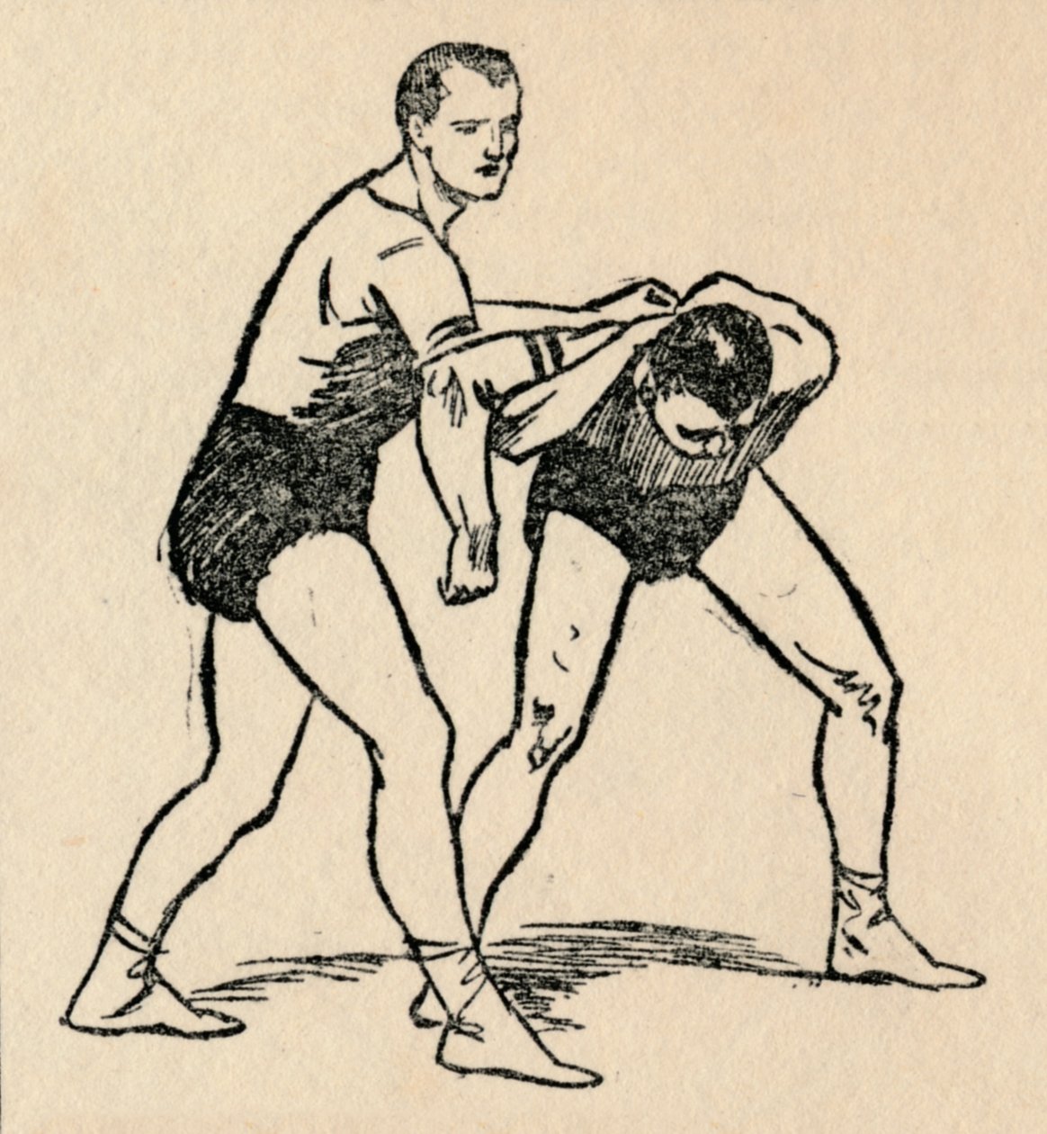Lucha libre, 1912 de Unbekannt