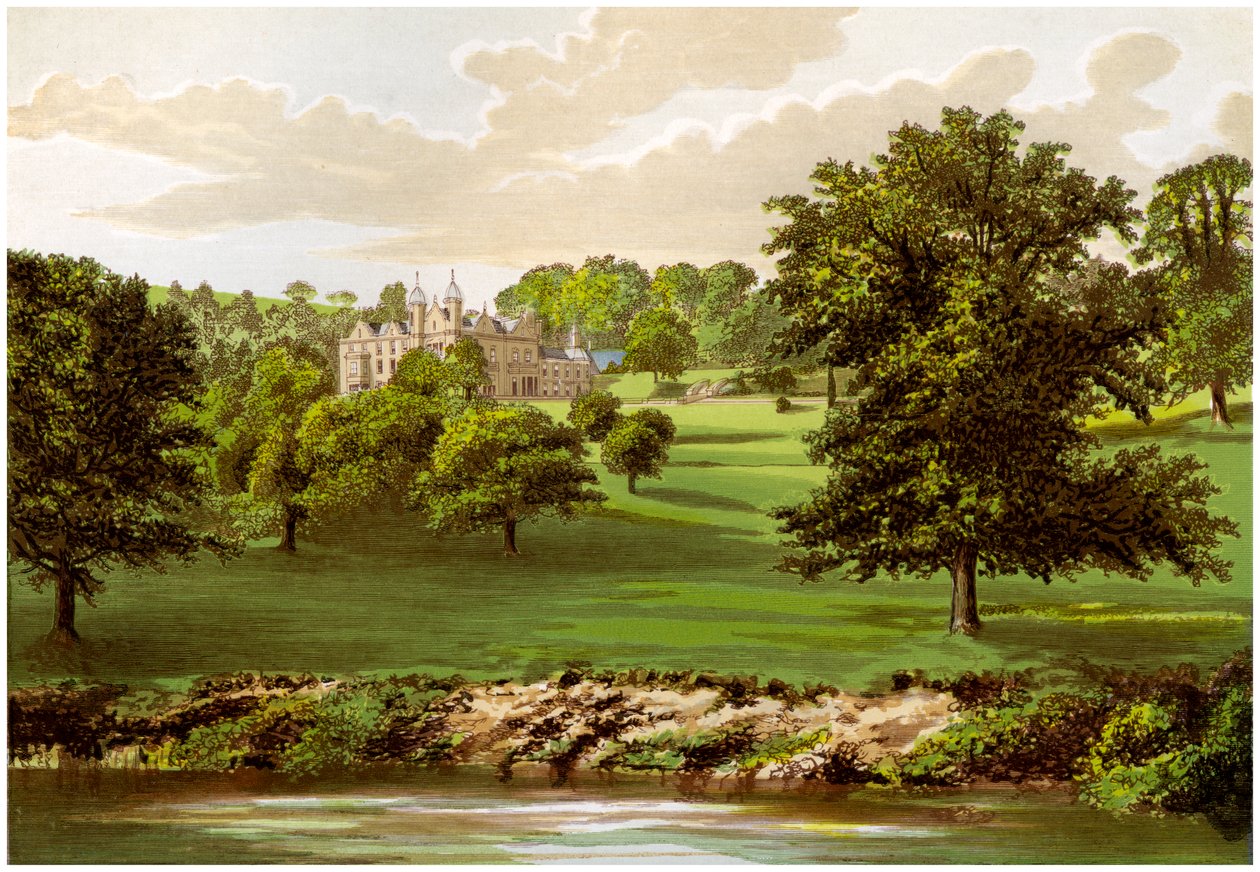 Wyaston Leys, Herefordshire, hogar de la familia Bannerman, c1880 de Unbekannt