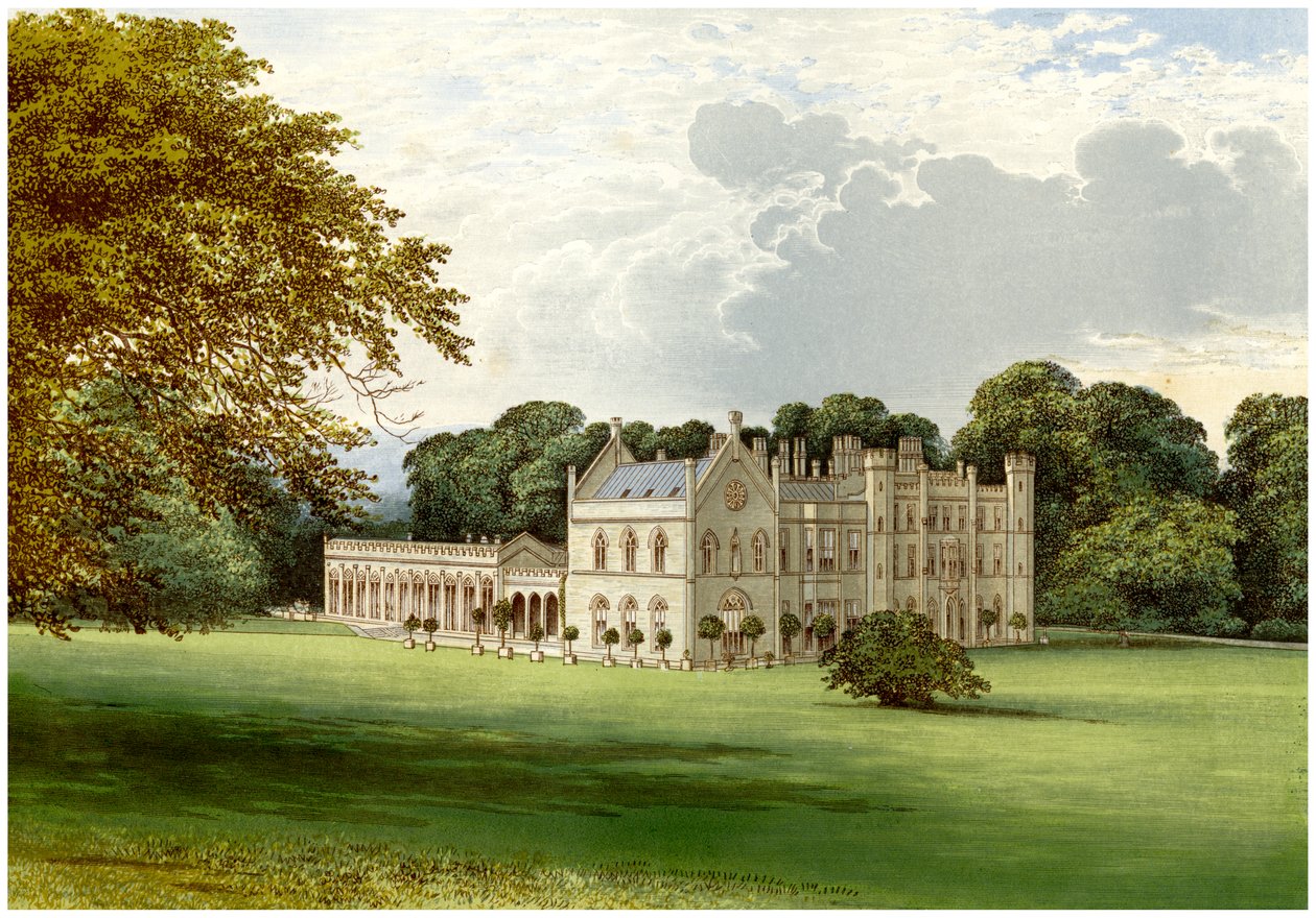 Wycombe Abbey, Buckinghamshire, hogar de Lord Carrington, c1880 de Unbekannt
