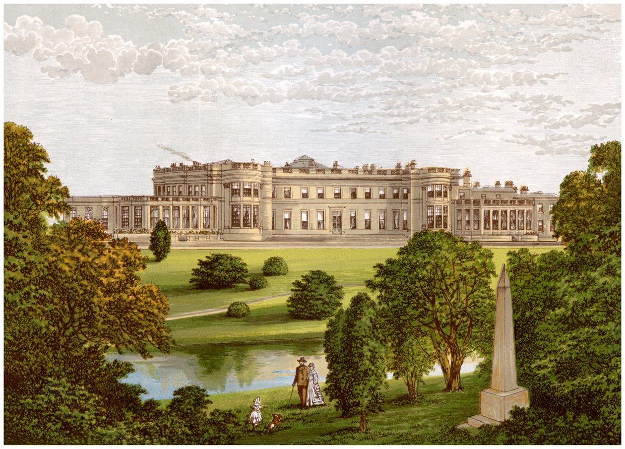 Parque Wynyard, Condado de Durham, hogar del Marqués de Londonderry, c. 1880 de Unbekannt