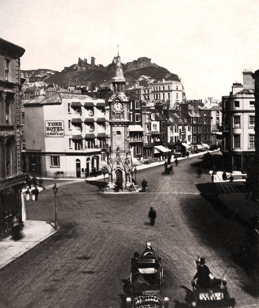 Edificios de York, Hastings, Sussex, c1900 de Unbekannt