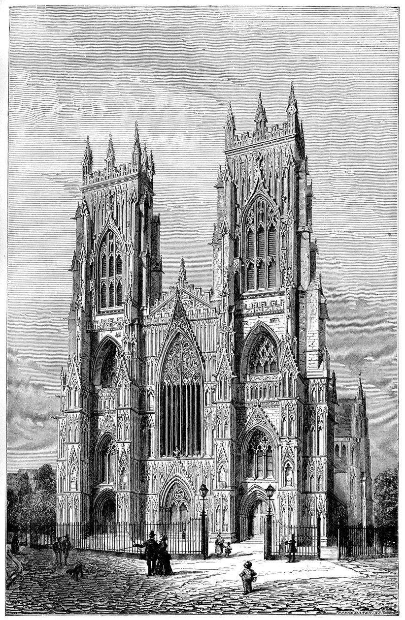 Catedral de York, 1893 de Unbekannt