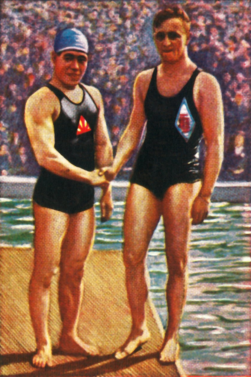 Yoshiyuki Tsuruta y Erich Rademacher, 1928 de Unbekannt