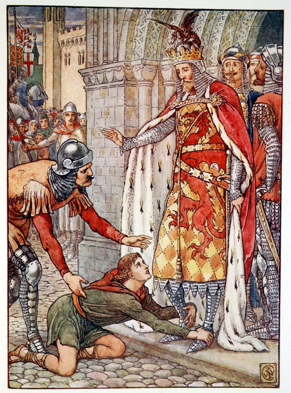 El joven Owen apela al rey, 1911 de Unbekannt