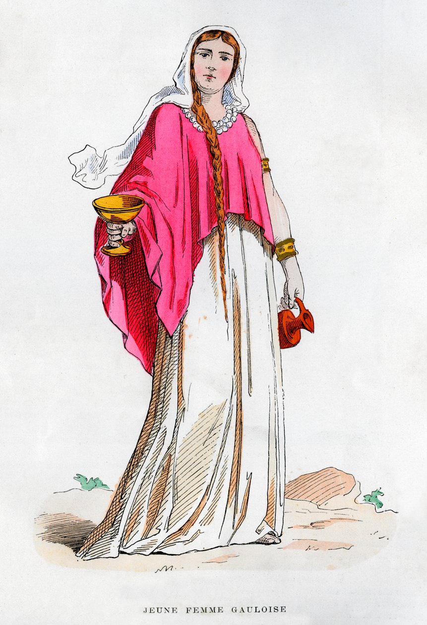 Joven mujer gala, 1882-1884 de Unbekannt