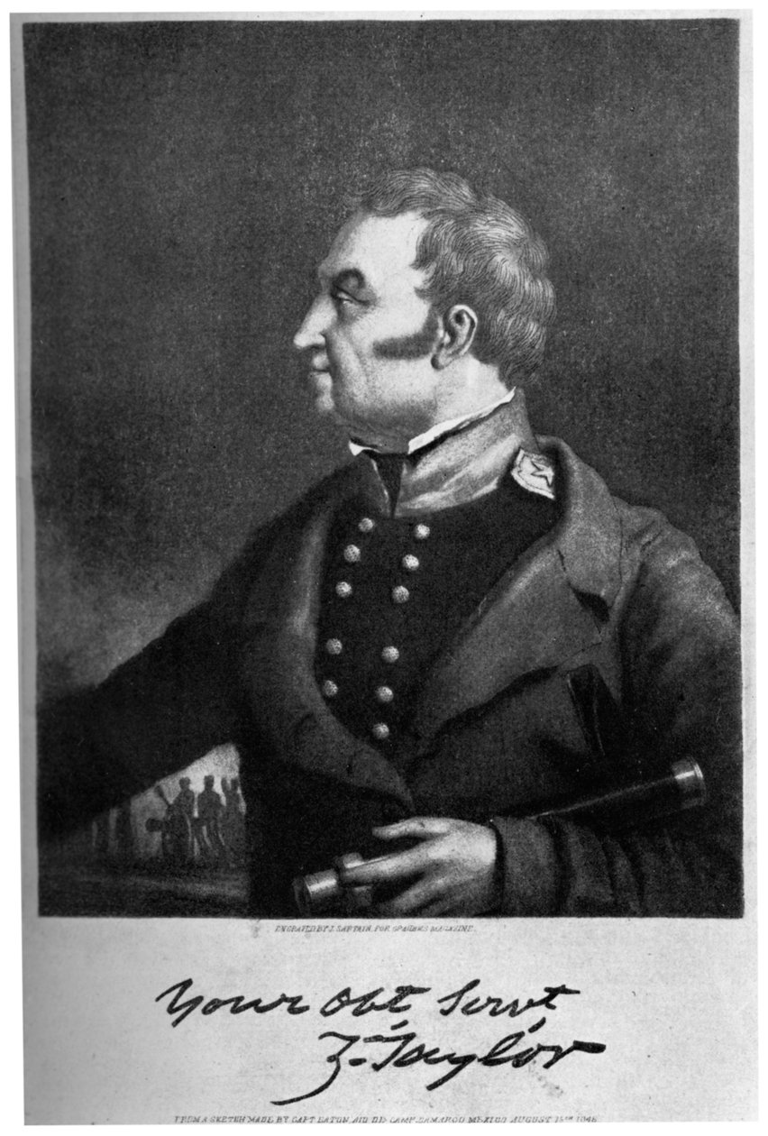 Zachary Taylor, líder militar y político estadounidense de Unbekannt
