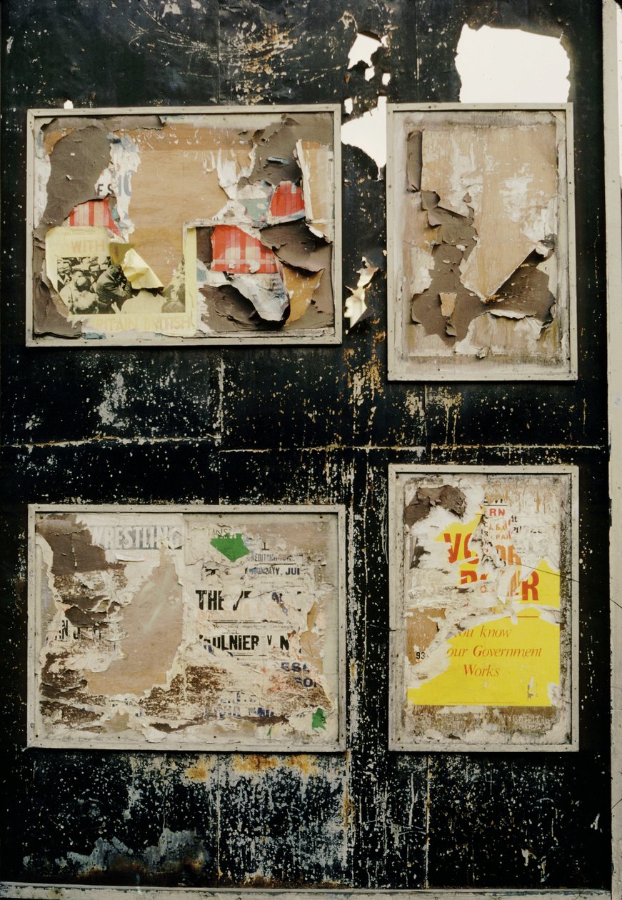 Tableros de anuncios, Camden Town, 1967 de Unbekannt Unbekannt