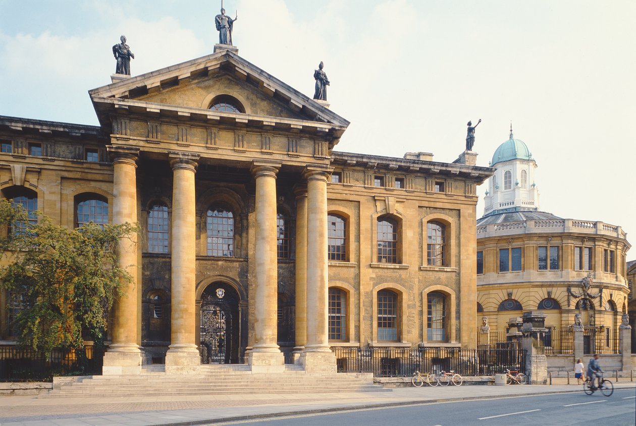 Edificio Clarendon, Oxford, construido 1713 de Unbekannt Unbekannt