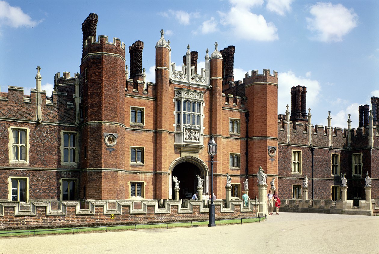 Palacio de Hampton Court en Primavera 14 y 1520 (H5996) de Unbekannt Unbekannt