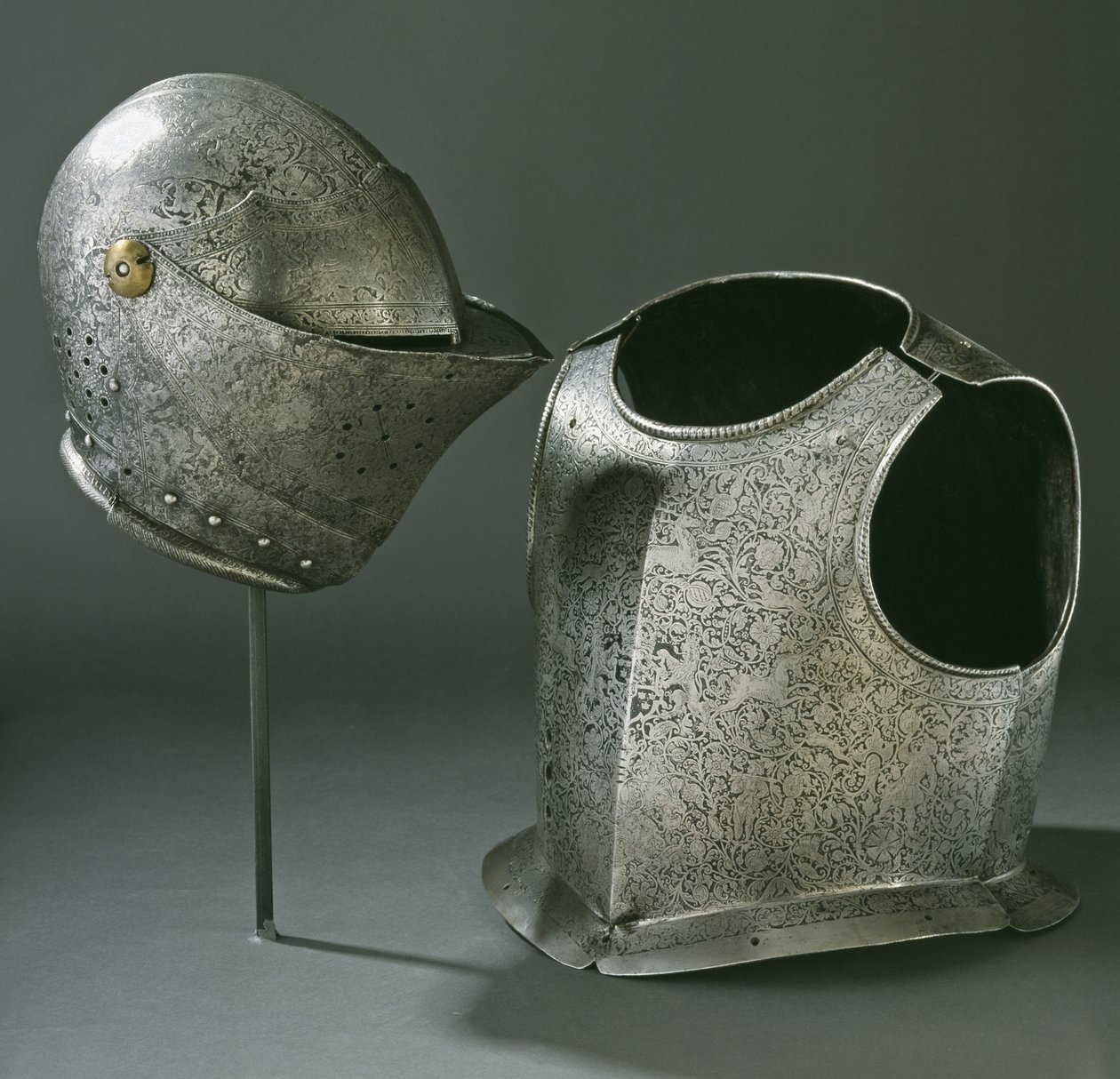 Casco y armadura, c.1620 de Unbekannt Unbekannt