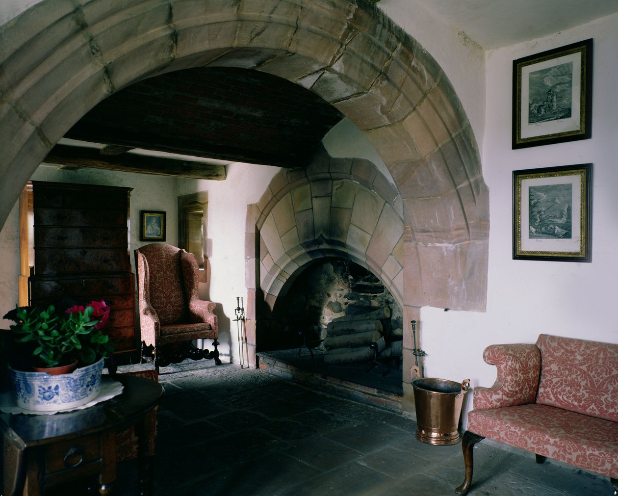 Interior de Lindisfarne, Holy Island, diseñado por Sir Edwin Lutyens de Unbekannt Unbekannt