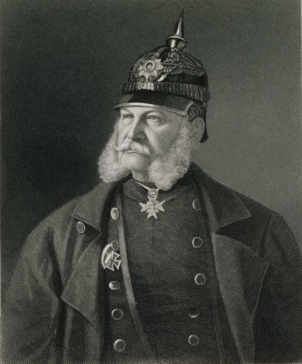Retrato de Guillermo I (1797-1888) Rey de Prusia y Emperador de Alemania de Unbekannt Unbekannt