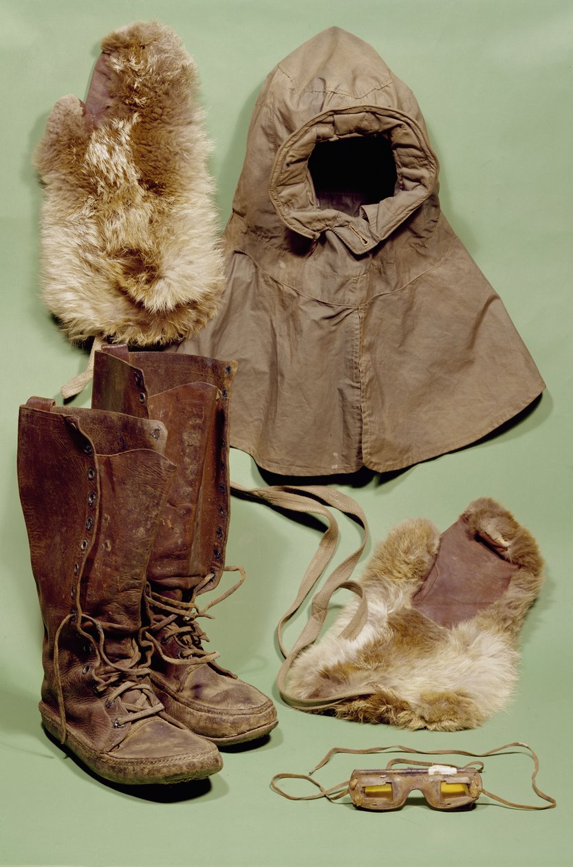 Ropa de Scott usada en la expedición a la Antártida, 1901-4 de Unbekannt Unbekannt