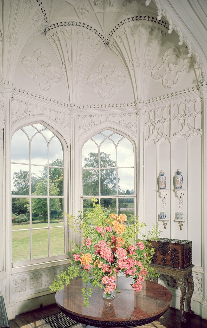 El Salón, Arbury Hall, Arbury, Warwickshire de Unbekannt Unbekannt