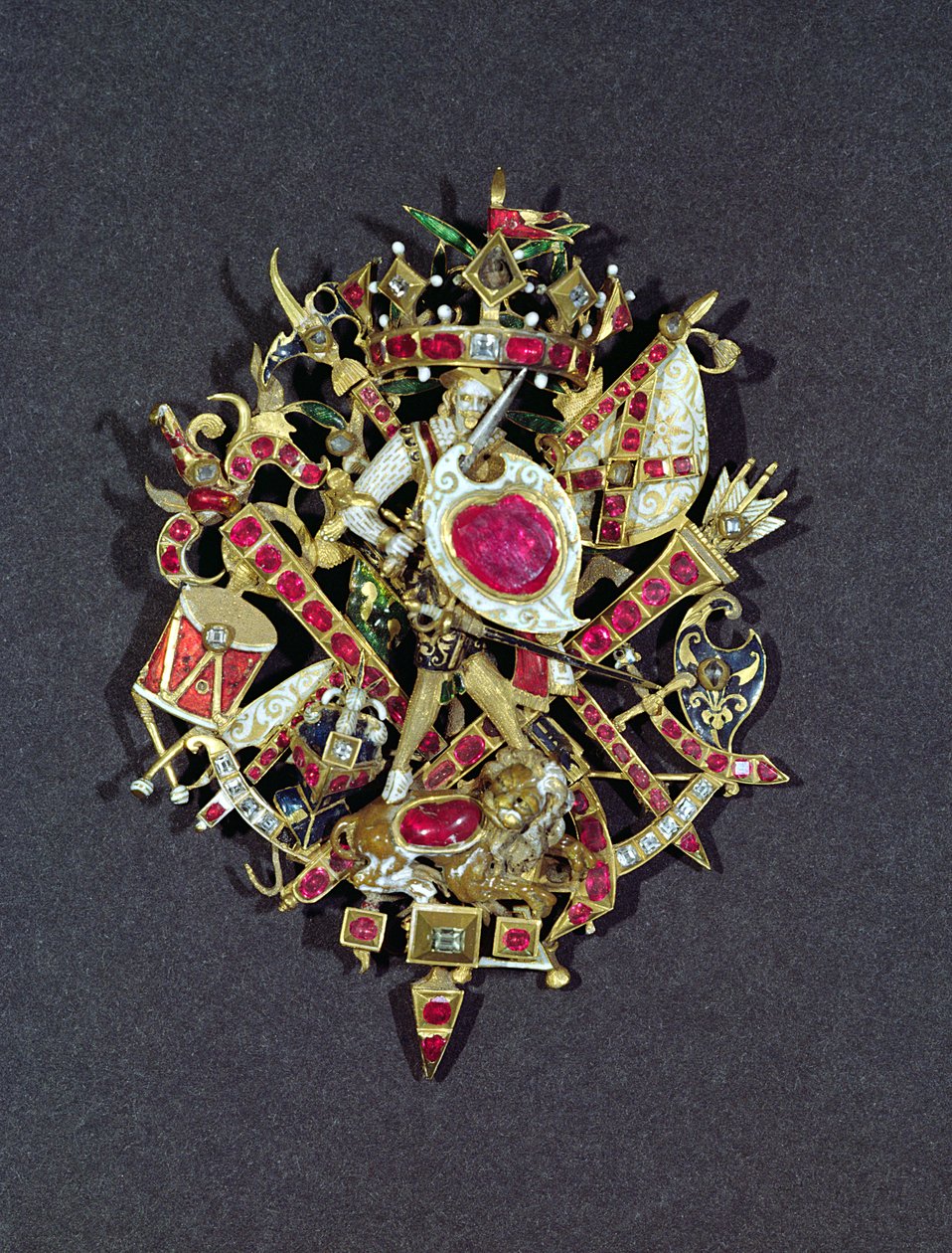La Joya de Naseby, conmemorando la Batalla de Naseby en 1645 de Unbekannt Unbekannt