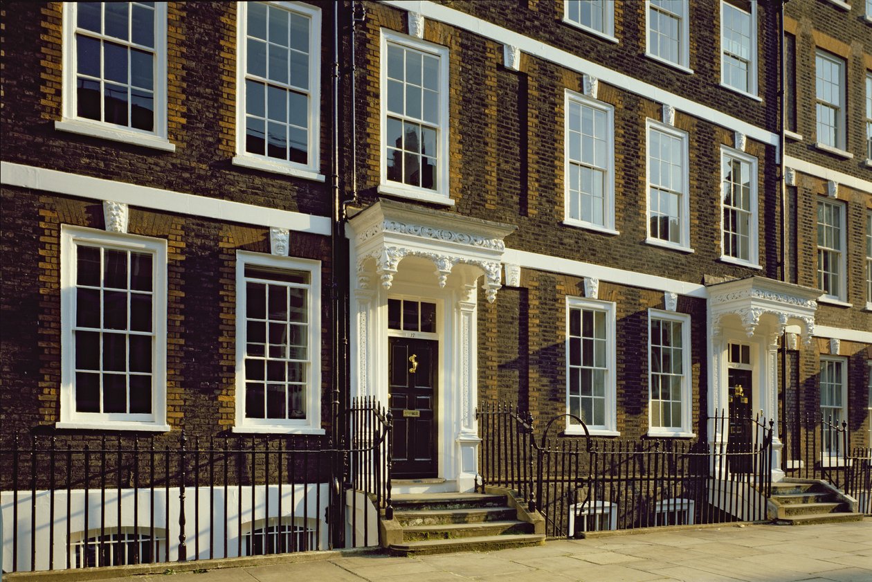 Dos casas en Queen Annes Gate, Westminster, Londres de Unbekannt Unbekannt