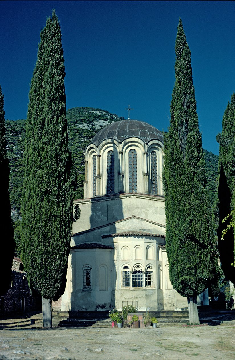 Vista de Nea Moni, mediados del siglo XI de Unbekannt Unbekannt