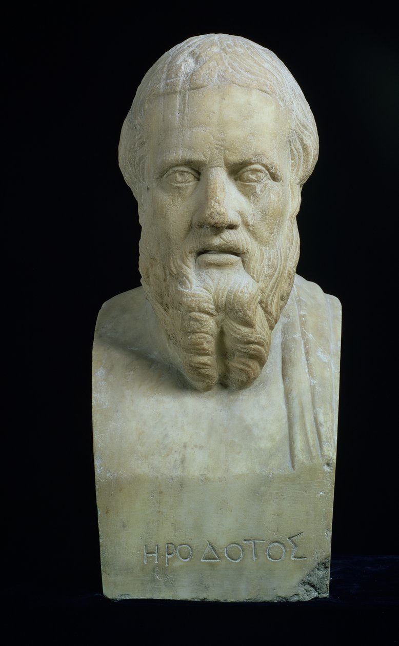 Busto retrato de Heródoto de Unbekannt Unbekannt