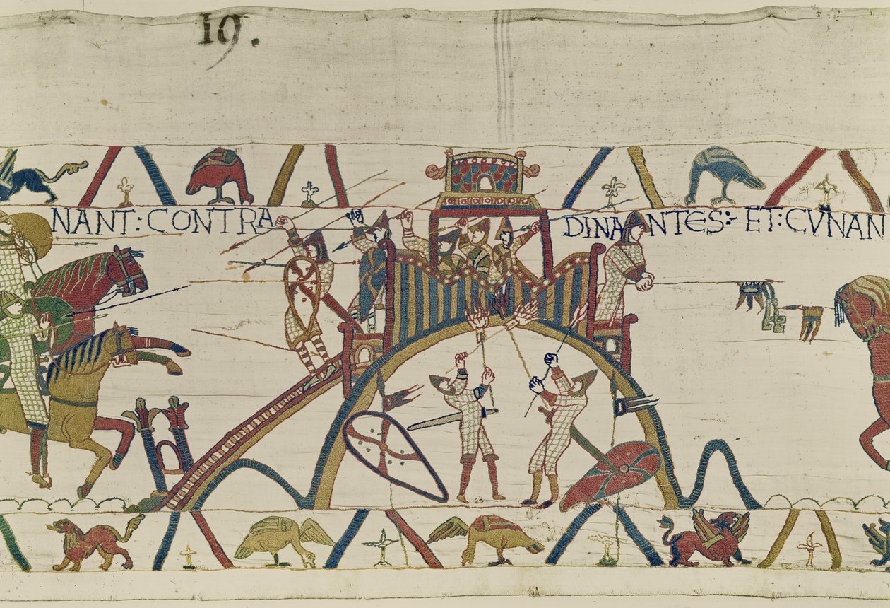 Ataque a la ciudad de Dinan, Tapiz de Bayeux de Unbekannt Unbekannt