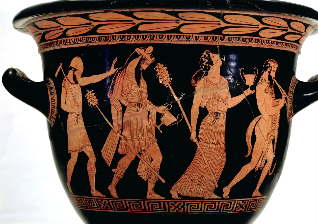Procesión dionisíaca, (detalle) de Unbekannt Unbekannt