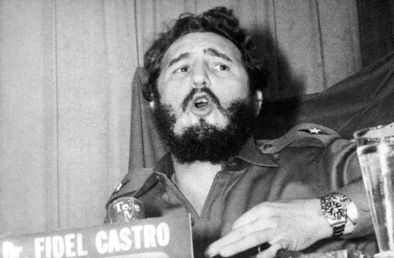 Fidel Castro hablando de Unbekannt Unbekannt