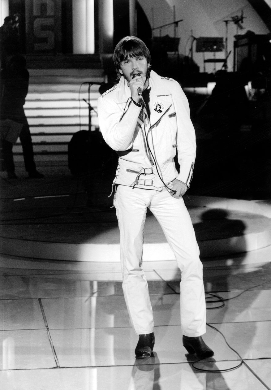 Cantante francés Renaud en programa de TV, 23 de enero de 1981 de Unbekannt Unbekannt