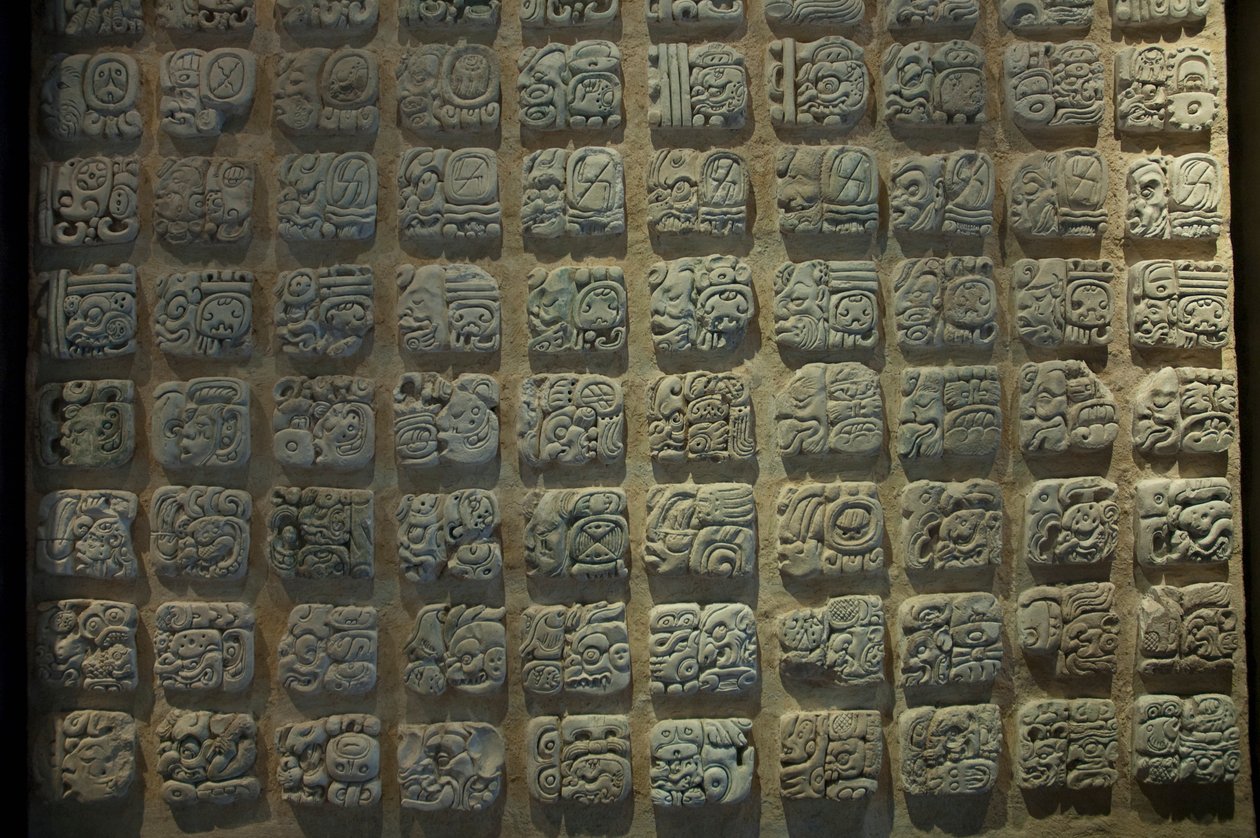 Glifos mayas de Unbekannt Unbekannt