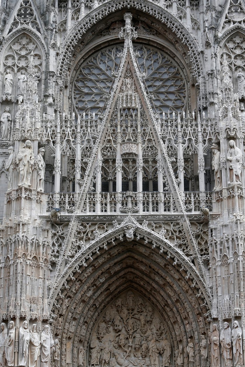 Catedral de Notre-Dame, Rouen, Francia (detalle) de Unbekannt Unbekannt