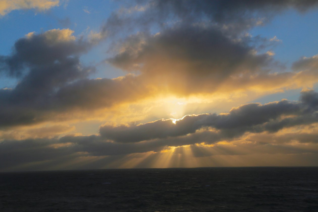 Rayos de una Puesta de Sol, 2018 de Unbekannt Unbekannt