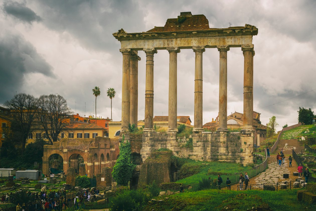 Roma, Italia. El Foro Romano de Unbekannt Unbekannt