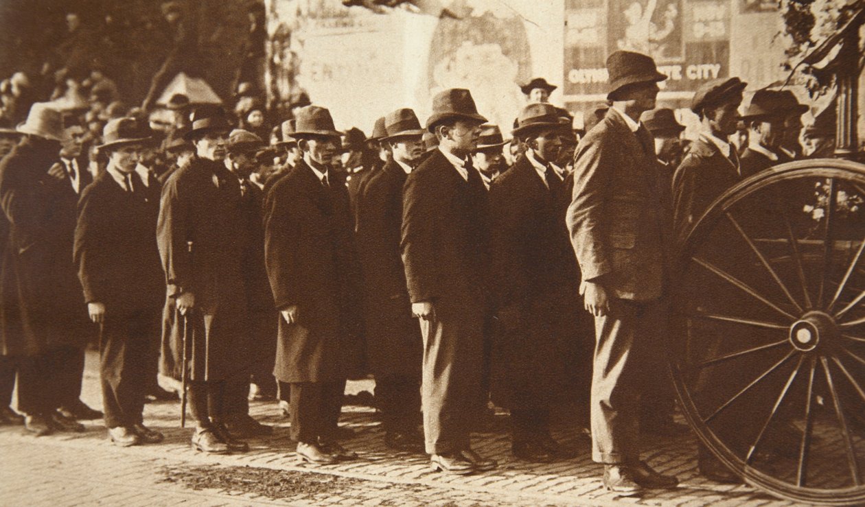 El funeral del concejal Terence McSwiney, alcalde de Cork, 1920 de Unbekannt Unbekannt