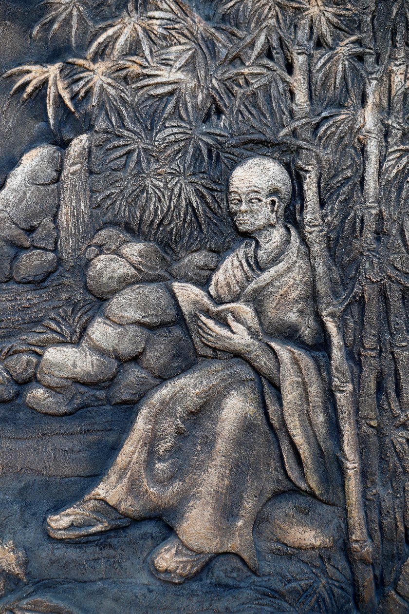 Templo budista Truc Lam, monje budista, Dalat, Vietnam de Unbekannt Unbekannt