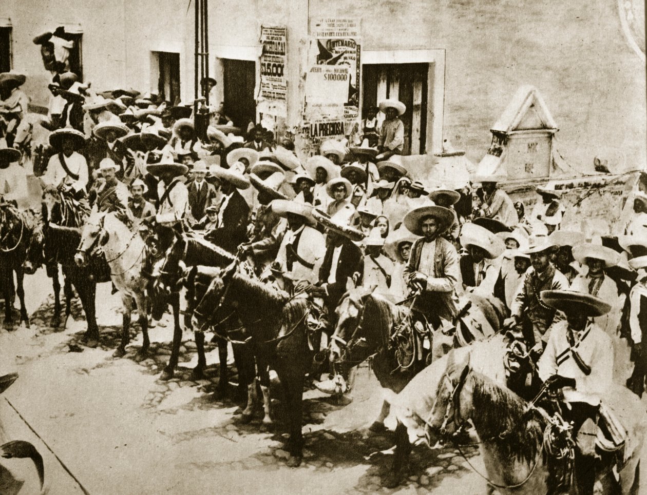 Zapata y sus hombres, 1910 de Unbekannt Unbekannt