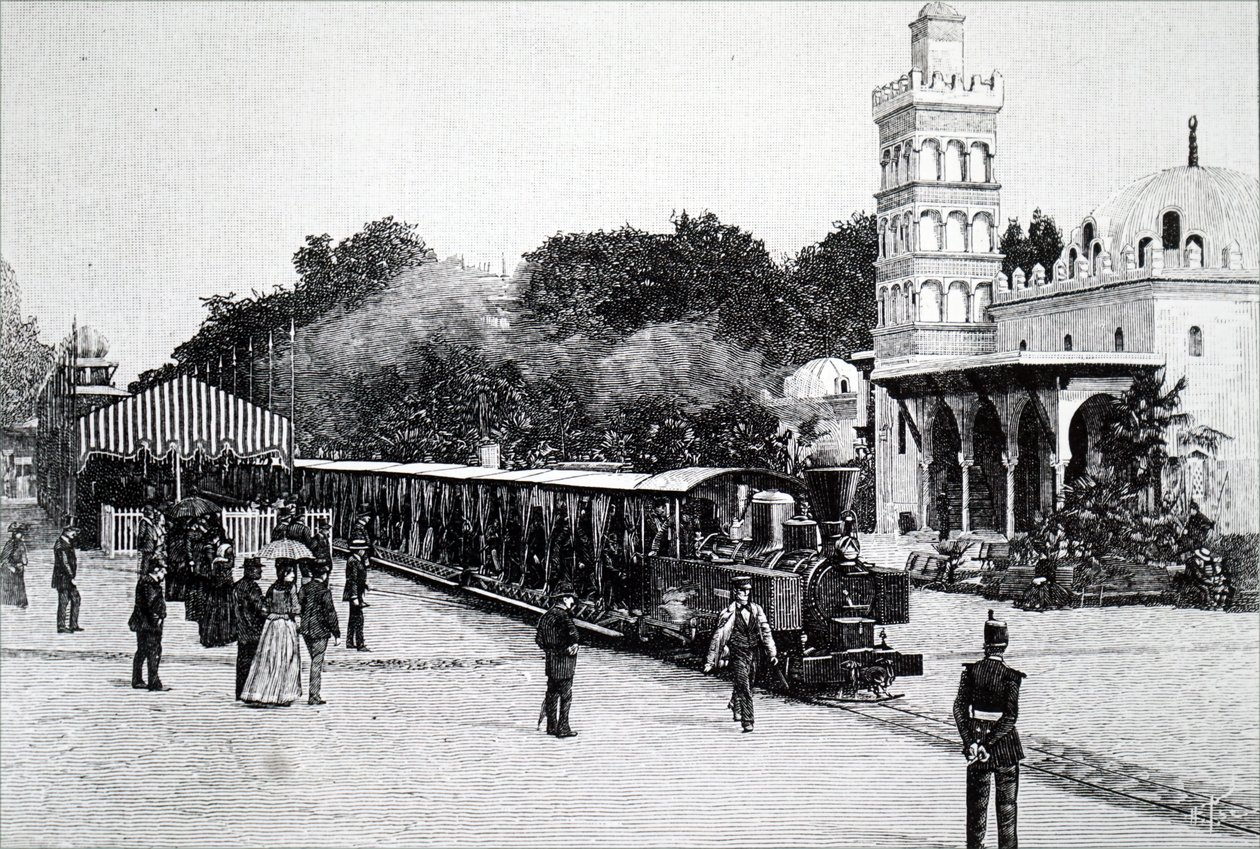 Una locomotora Decauville de Unbekannt