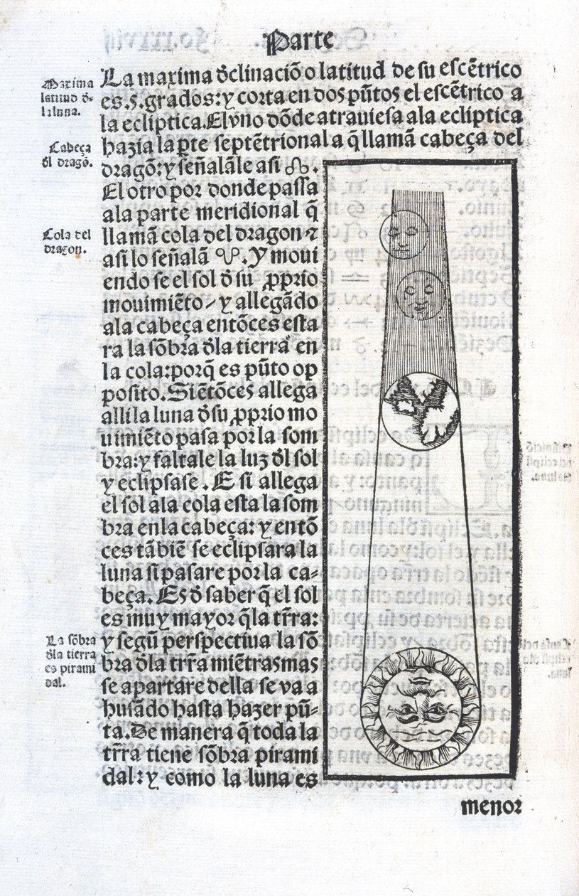 Un eclipse lunar de Unbekannt
