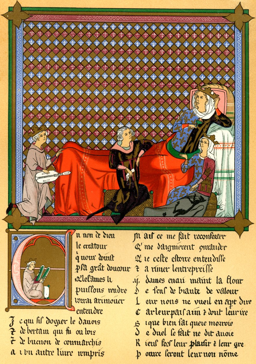 Adenez, Rey de los Juglares de Unbekannter Künstler