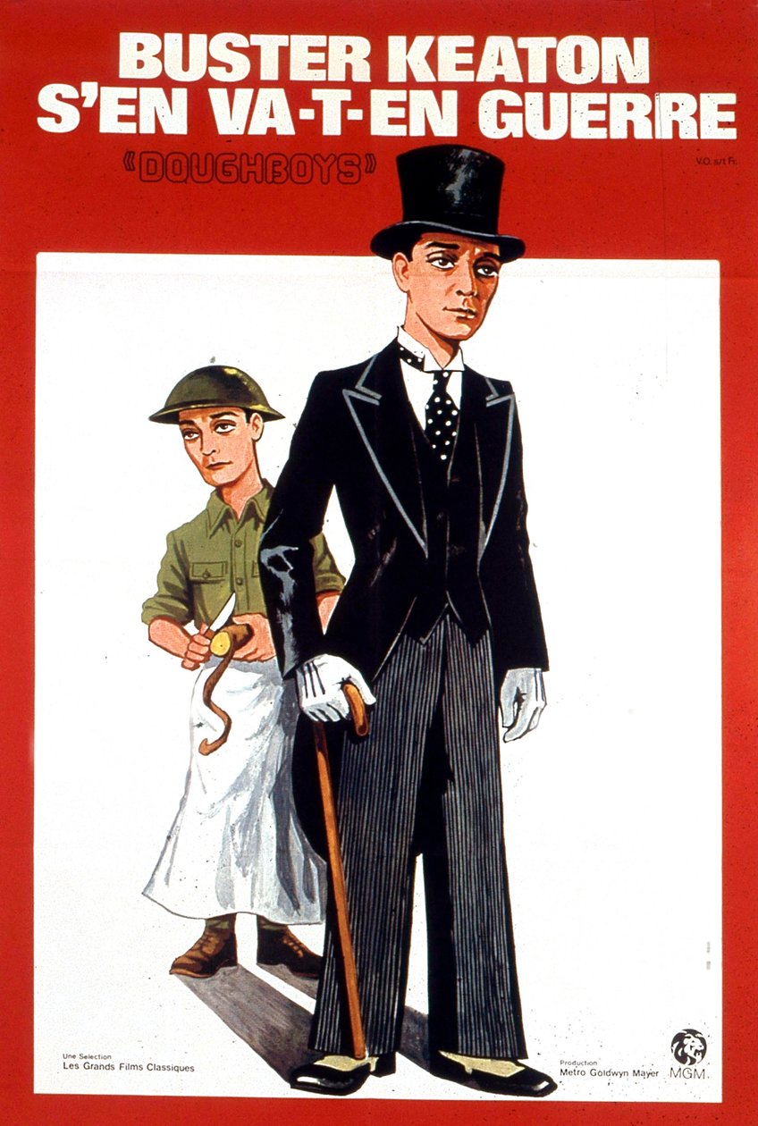 Cartel de la película Doughboys con Buster Keaton y Sally Eilers 1930 de Unbekannt