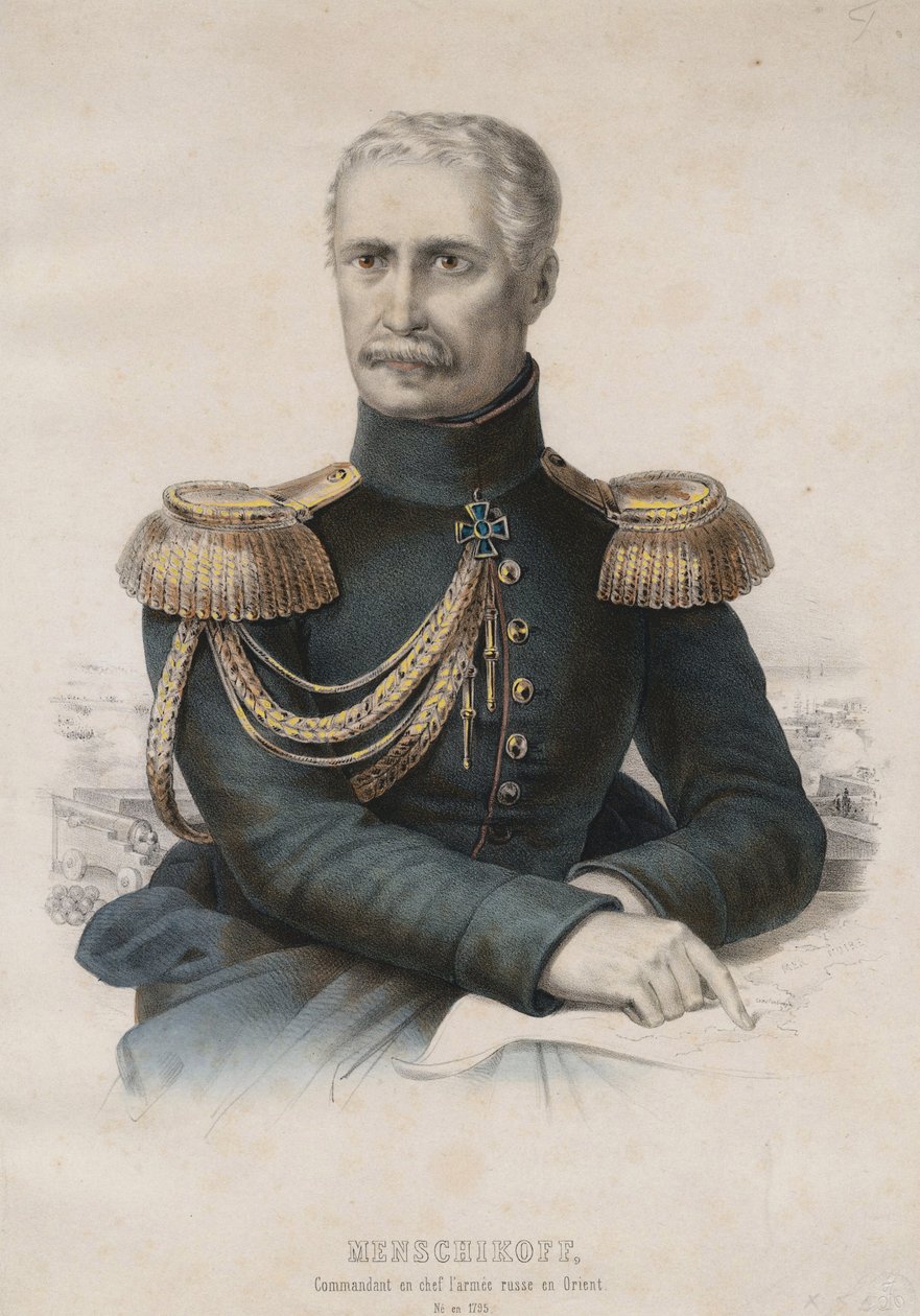 Alejandro Sergueievitch Menchikov - Príncipe Alexander Sergeyevich Menshikov de Unbekannt