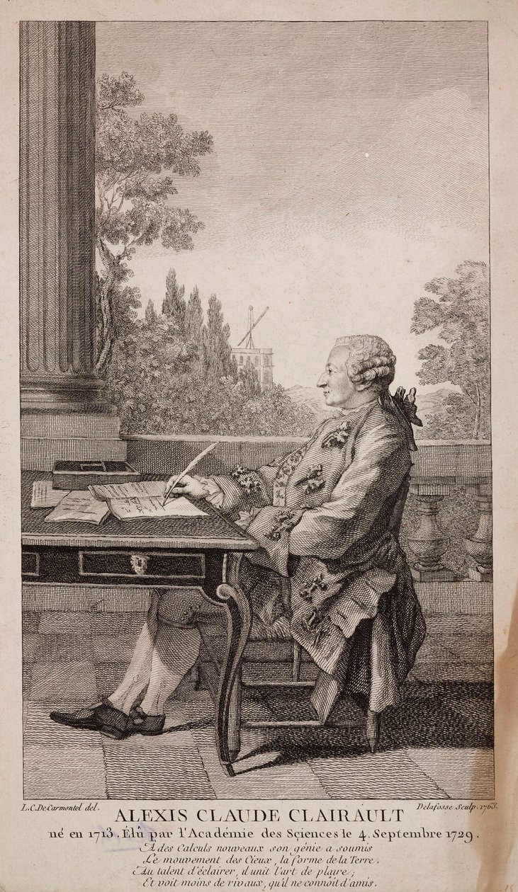 Alexis Claude Clairault (o Clairaut), matemático francés de Unbekannt